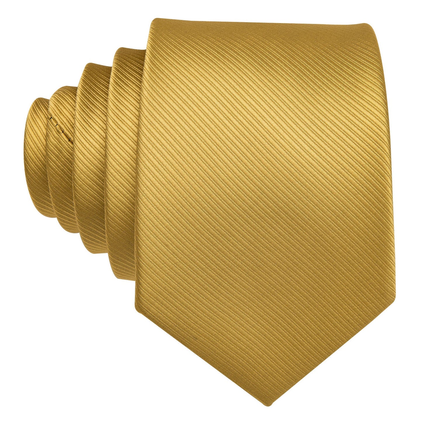 Solid Gold Tie Set