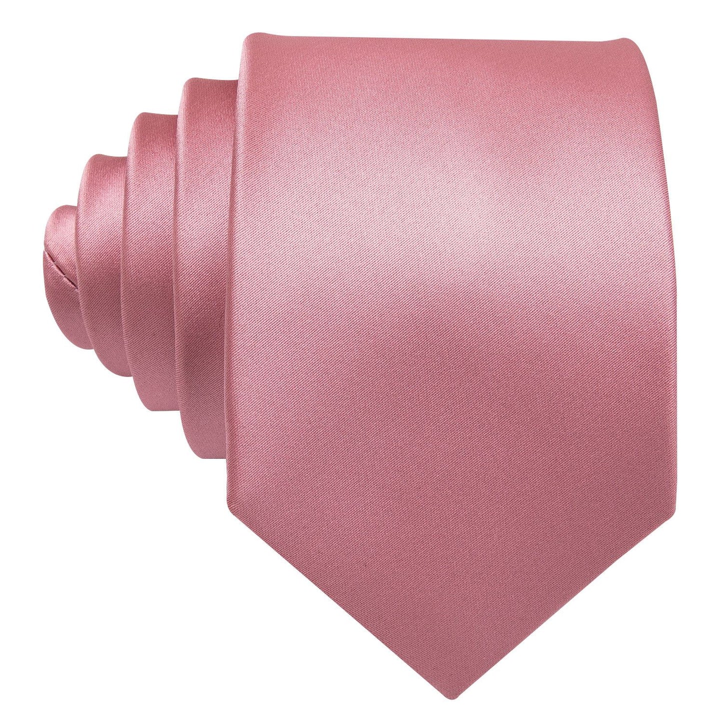 Dusty Pink Silk Tie Set