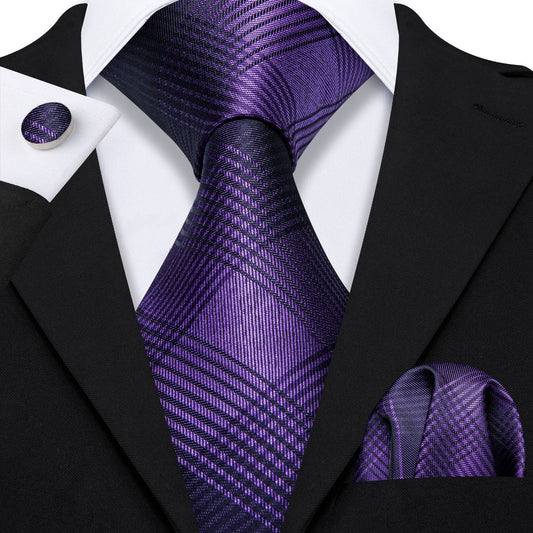 Purple Tie Set