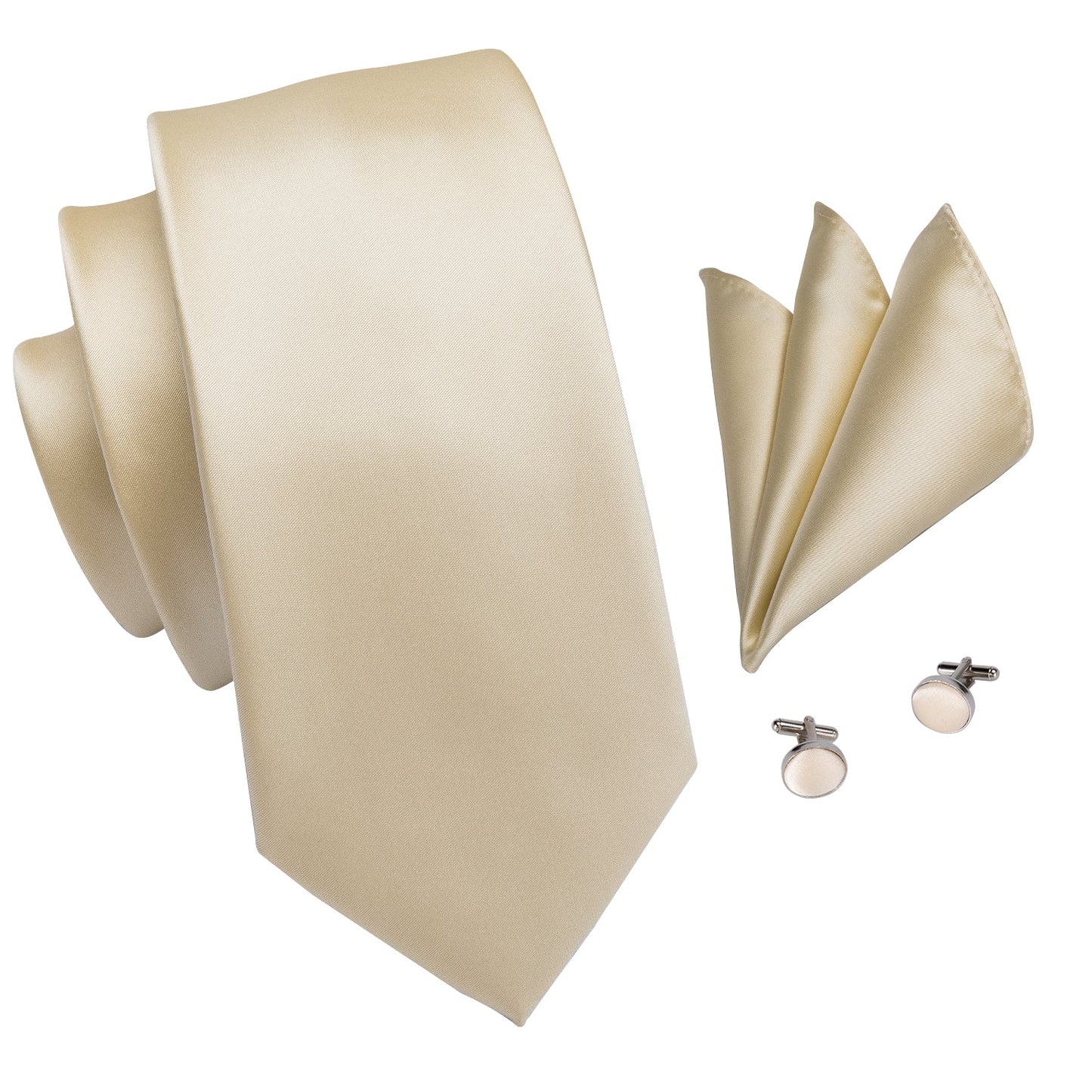 Champagne Tie Set